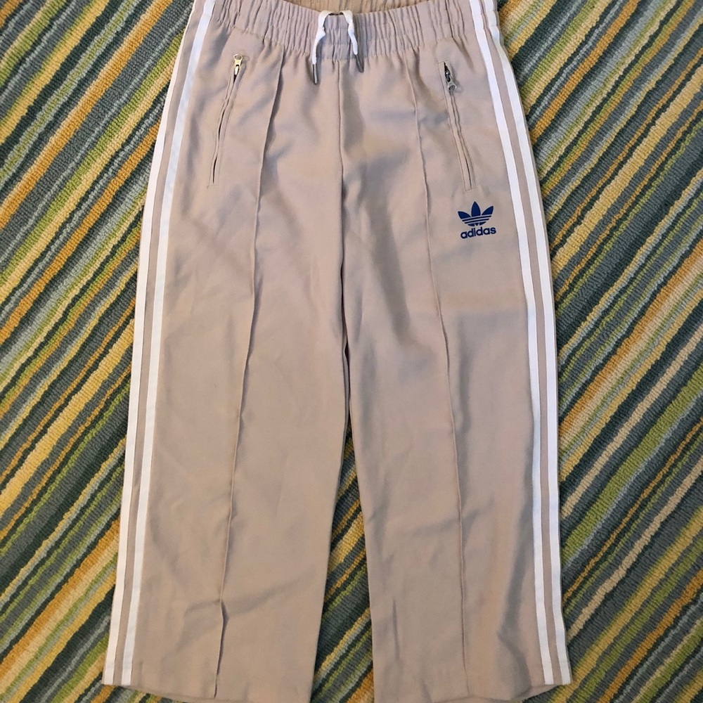 Women’s Cropped Adidas Track Pants in size XS.